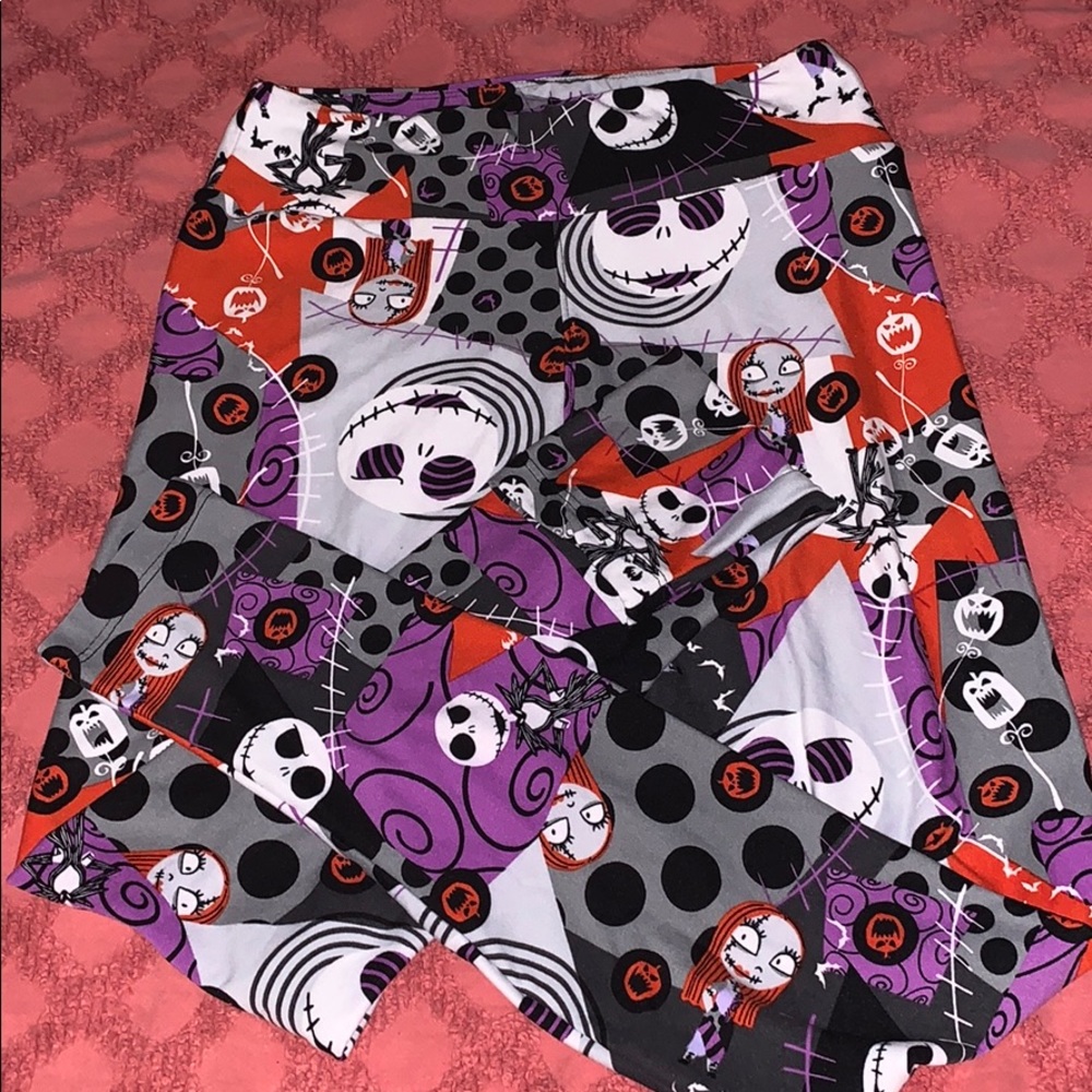 Lularoe Nightmare Before Christmas Leggings